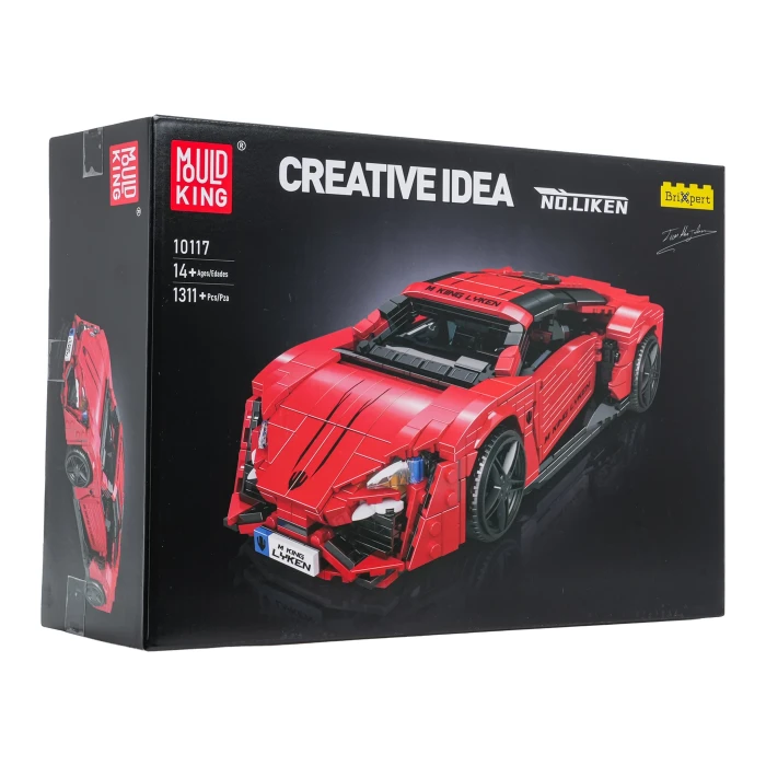 Детский конструктор Ramiz Спортивные автомобили 1311 эл, красный