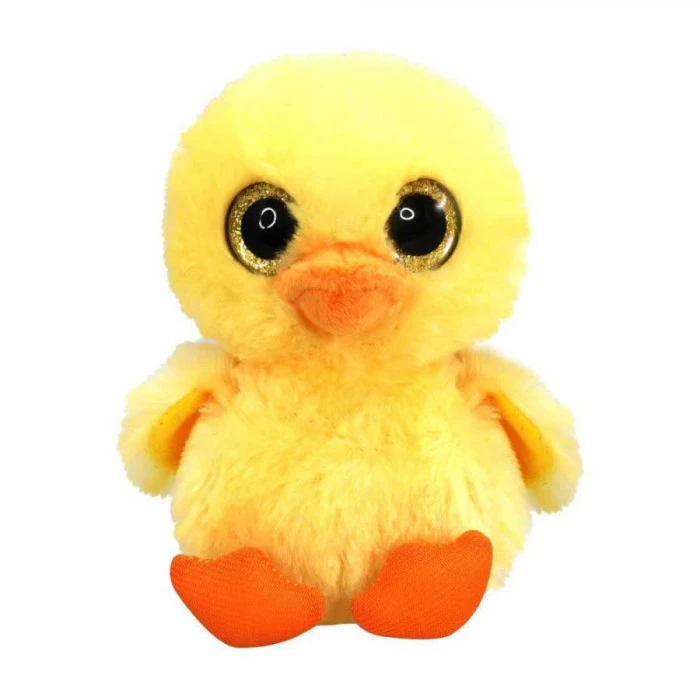 Мягкая игрушка Funville Cutekins Гоменящие птенцы, Утенок 12 см