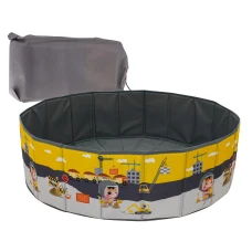 Дитячий манеж Ramiz Soft. Будівельний майданчик