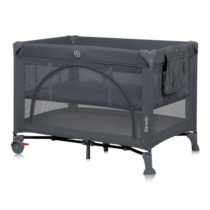 Ліжечко-манеж Lionelo LAURA GREY CONCRETE