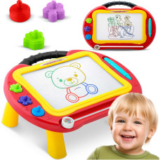 Доска-столик для рисования Ricokids красная