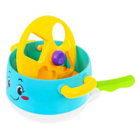 Детская интерактивная кастрюля с плитой + сортировщик