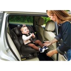 Автокрісло Nukido Aero Line ISOFIX 0-36 кг, чорне