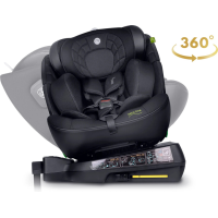 Автокрісло Nukido Aero Line ISOFIX 0-36 кг, чорне