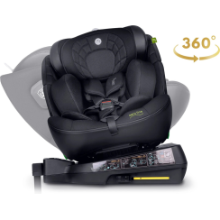 Автокрісло Nukido Aero Line ISOFIX 0-36 кг, чорне