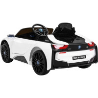 Детская аккумуляторная машинка BMW I8 Lift Battery Car Белая