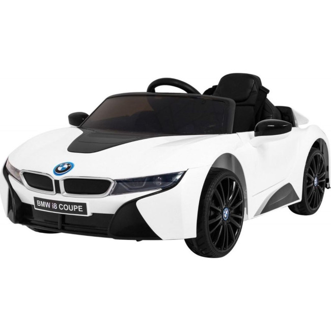 Дитяча акумуляторна машинка BMW I8 Lift Battery Car Біла