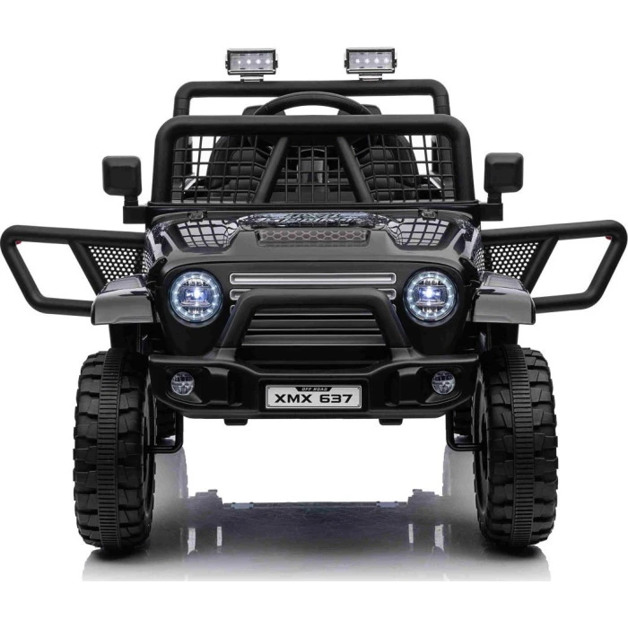 Дитячий акумуляторний позашляховик 4х4 СПОРТИВНИЙ чорний