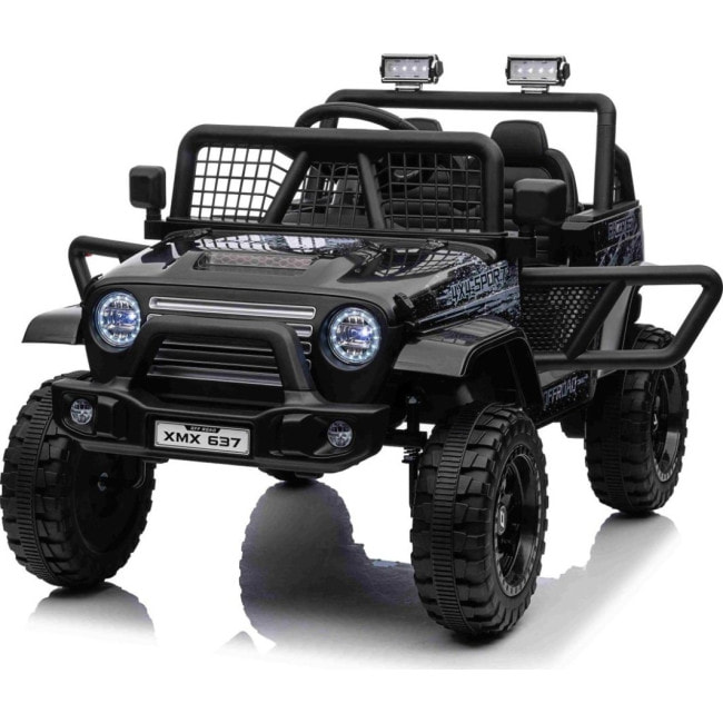 Детский аккумуляторный внедорожник 4х4 СПОРТИВНЫЙ черный
