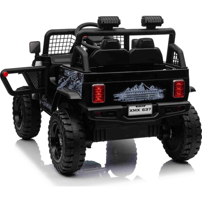Дитячий акумуляторний позашляховик 4х4 СПОРТИВНИЙ чорний