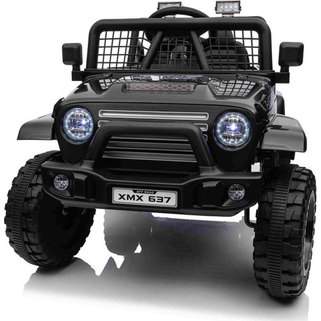 Детский аккумуляторный внедорожник 4х4 СПОРТИВНЫЙ черный