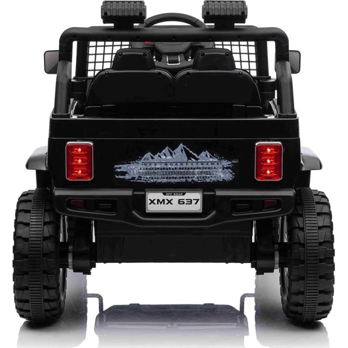 Дитячий акумуляторний позашляховик 4х4 СПОРТИВНИЙ чорний