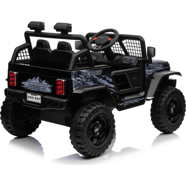 Детский аккумуляторный внедорожник 4х4 СПОРТИВНЫЙ черный