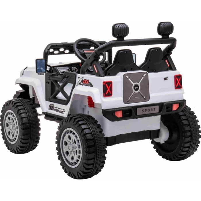 Дитячий акумуляторний позашляховик OFF ROAD Білий