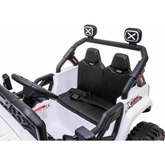 Детский аккумуляторный внедорожник OFF ROAD Белый