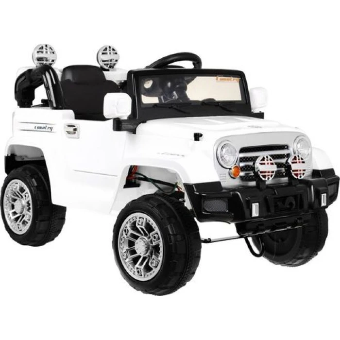 Детский аккумуляторный внедорожник JJ Белый