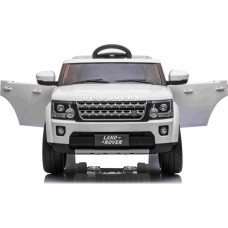 Детская аккумуляторная машинка Land Rover Discovery Белая