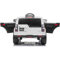 Детская аккумуляторная машинка Land Rover Discovery Белая
