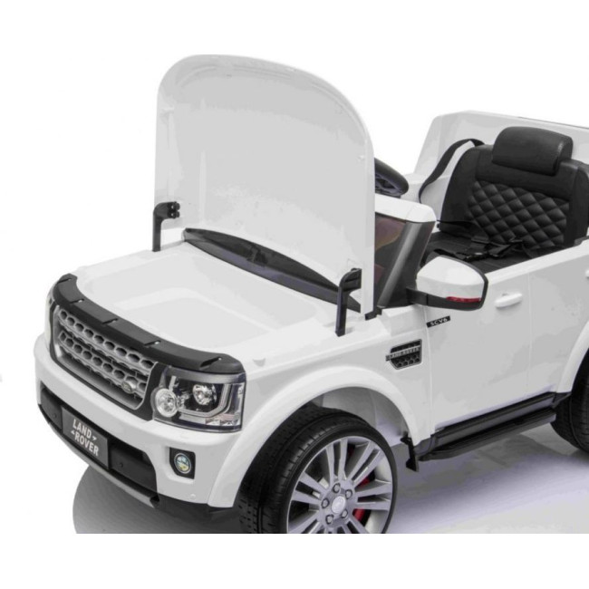 Детская аккумуляторная машинка Land Rover Discovery Белая