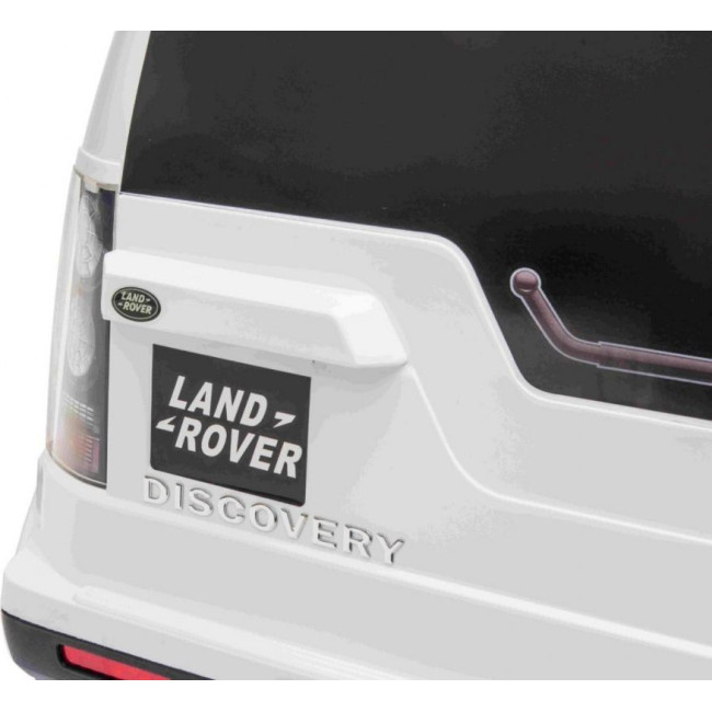 Детская аккумуляторная машинка Land Rover Discovery Белая
