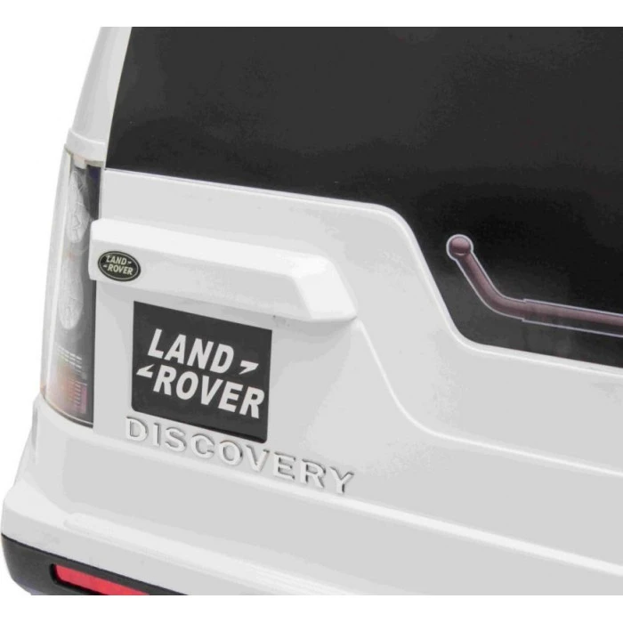 Дитяча акумуляторна машинка Land Rover Discovery Біла