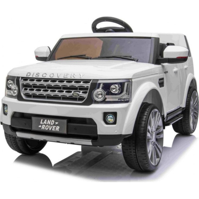 Детская аккумуляторная машинка Land Rover Discovery Белая