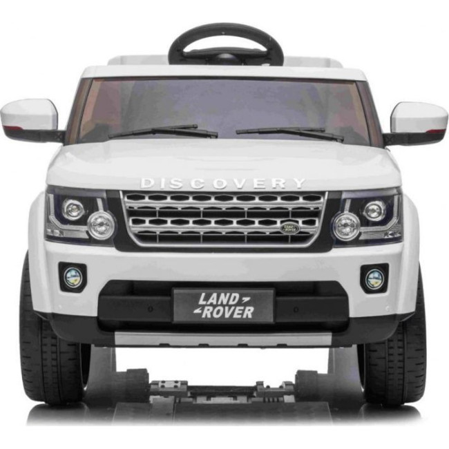 Детская аккумуляторная машинка Land Rover Discovery Белая