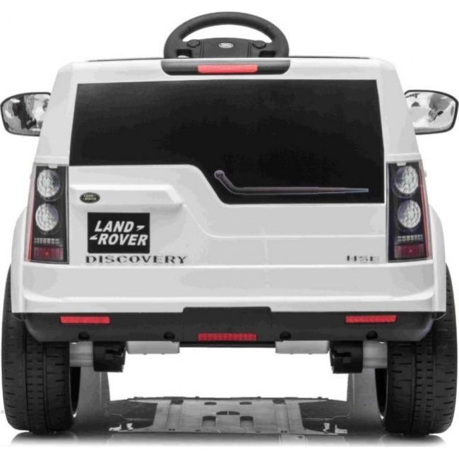 Детская аккумуляторная машинка Land Rover Discovery Белая