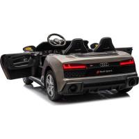 Дитяча акумуляторна машинка Audi Spyder R8 LIFT Сіра