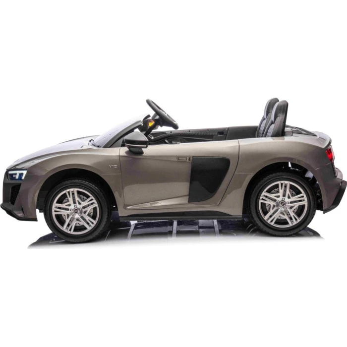 Дитяча акумуляторна машинка Audi Spyder R8 LIFT Сіра