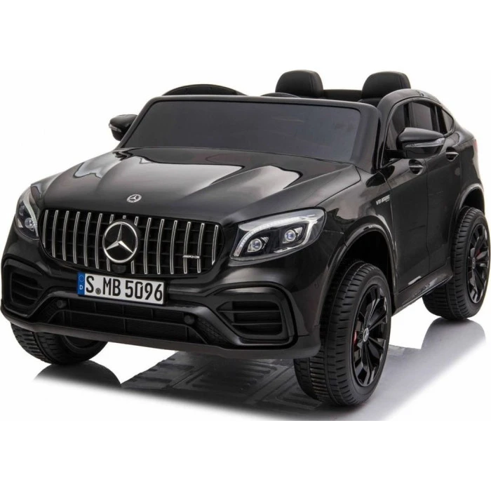 Дитяча акумуляторна машинка Mercedes GLC 63S Чорна