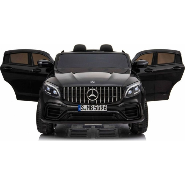 Детская аккумуляторная машинка Mercedes GLC 63S Черная
