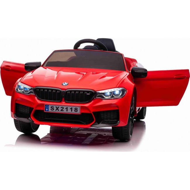 Детская аккумуляторная машинка BMW M5 DRIFT Красная