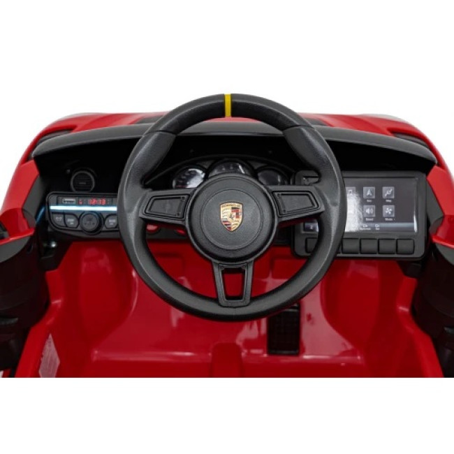 Детская аккумуляторная машинка Porsche 718 Красная