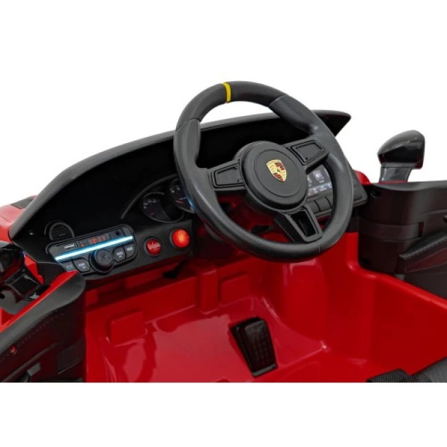 Детская аккумуляторная машинка Porsche 718 Красная