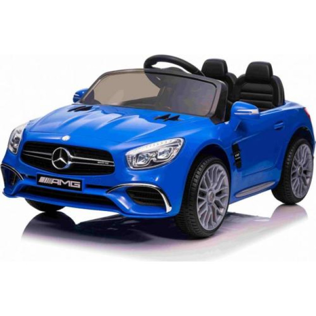 Детская аккумуляторная машинка Mercedes Benz AMG SL65 S Синяя