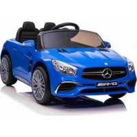 Дитяча акумуляторна машинка Mercedes Benz AMG SL65 S Синя