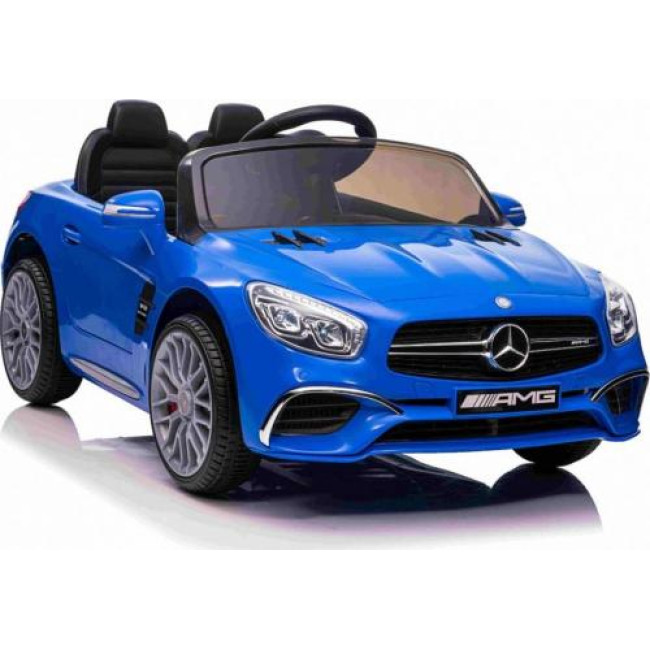 Детская аккумуляторная машинка Mercedes Benz AMG SL65 S Синяя