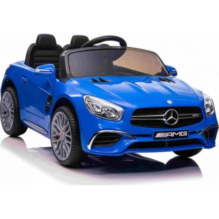 Дитяча акумуляторна машинка Mercedes Benz AMG SL65 S Синя