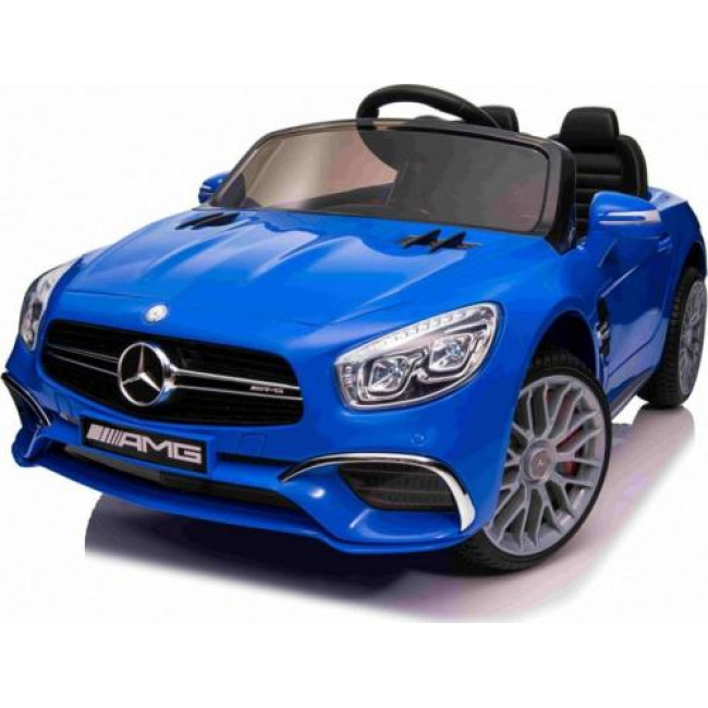 Детская аккумуляторная машинка Mercedes Benz AMG SL65 S Синяя