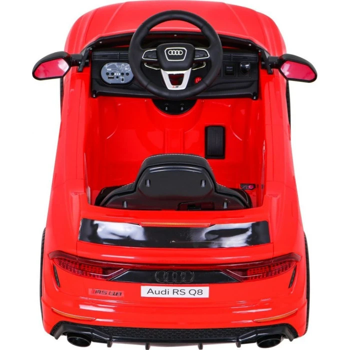 Дитяча акумуляторна машинка Audi RS Q8 Червона