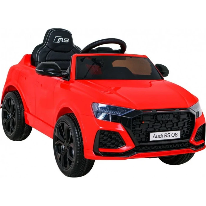 Дитяча акумуляторна машинка Audi RS Q8 Червона
