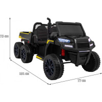 Дитяча акумуляторна машинка Farmer Truck Чорна