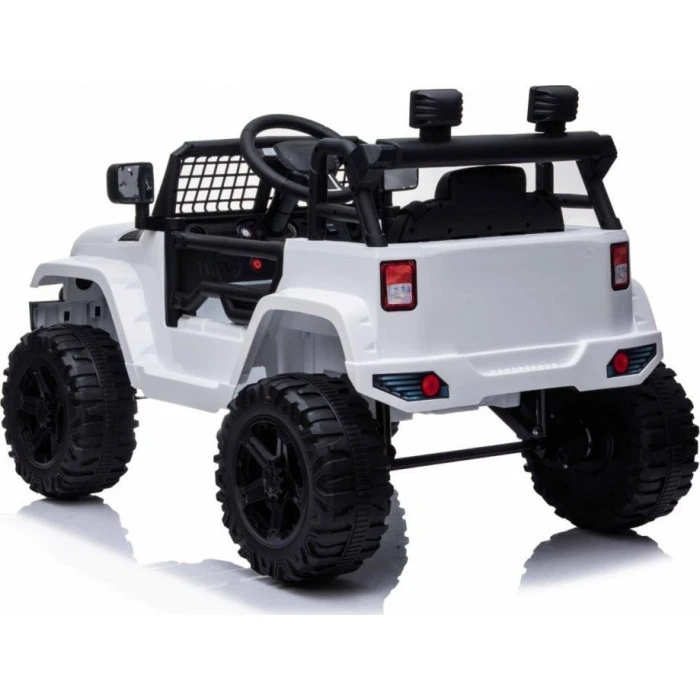 Детская аккумуляторная машинка Jeep Dark Night Белая