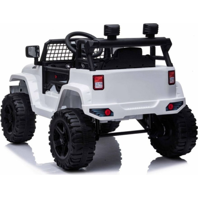 Дитяча акумуляторна машинка Jeep Dark Night Біла