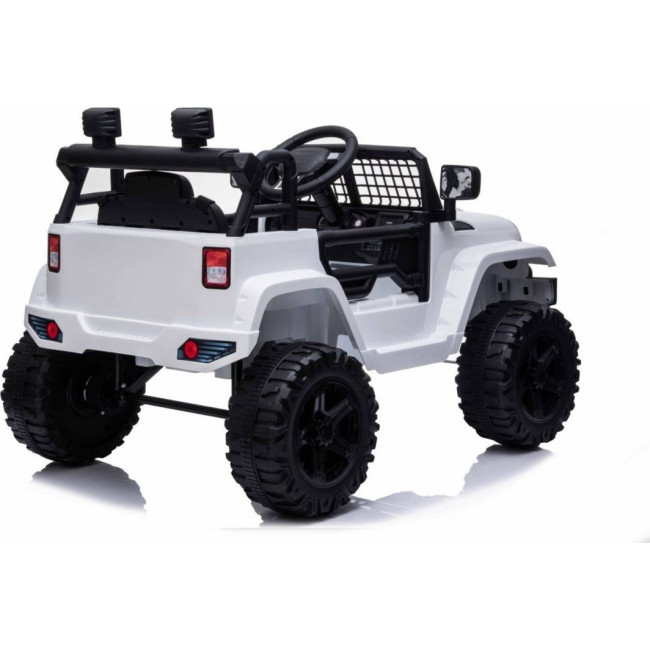 Дитяча акумуляторна машинка Jeep Dark Night Біла