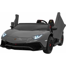 Детская аккумуляторная машинка Lamborghini Aventador SV Серая