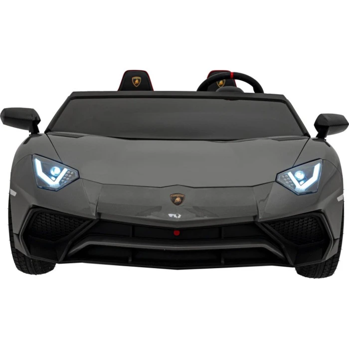 Детская аккумуляторная машинка Lamborghini Aventador SV Серая