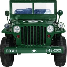 Дитяча акумуляторна військова машинка Retro Strong Military