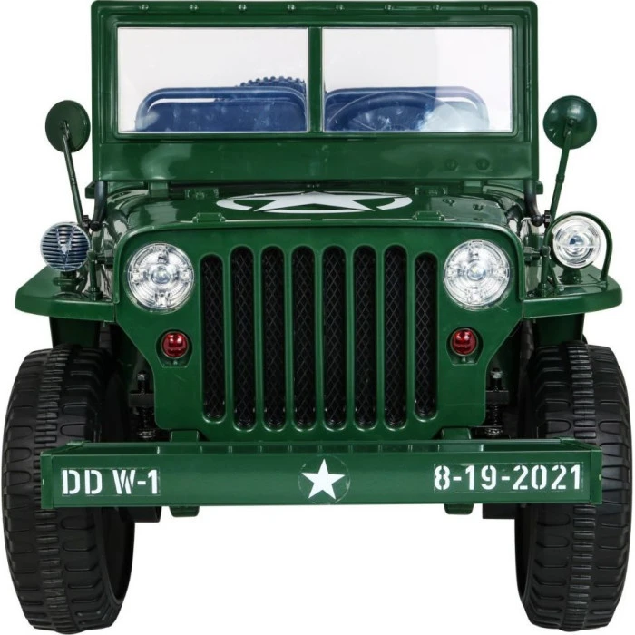 Дитяча акумуляторна військова машинка Retro Strong Military